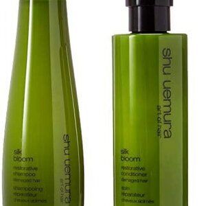 Shu Uemura Silk Bloom Shampoo 10.0 oz & Conditioner 8.0 oz for Damage Hair